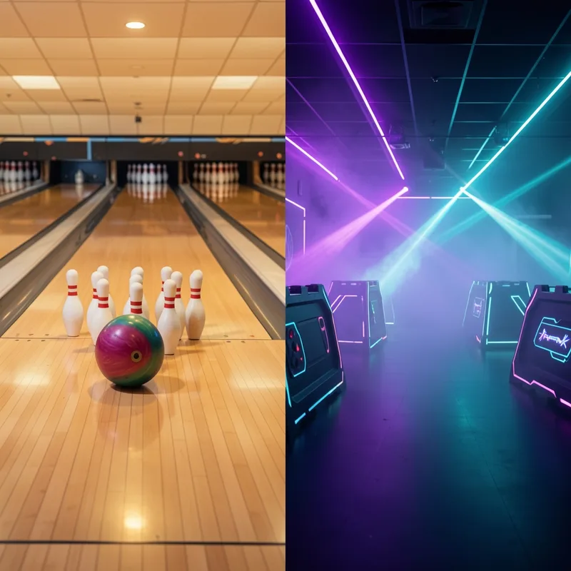 Bowling ou laser game : lequel choisir selon votre groupe